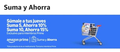 Amazon: Suma y Ahorra Ofrece 10% al Comprar 5 Artículos y 15% al Comprar 10 - Amazon