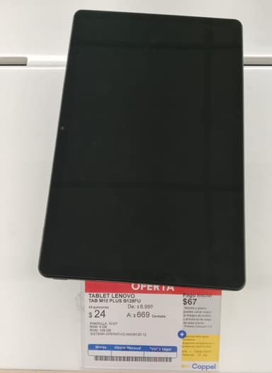 Coppel - Tablet Lenovo Tab M10 Plus - Coppel