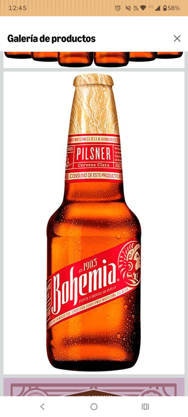 Amazon: Bohemia Pilsner Cerveza Lager 24 Botellas 355ml - Amazon
