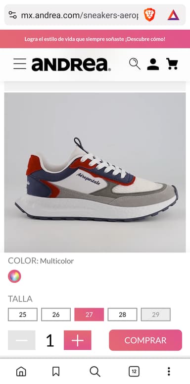 Tenis distintas marcas en ANDREA - Andrea