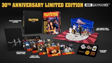 Amazon: Pulp Fiction 30th Anniversary Collector's Edition Amazon Exclusive [4K UHD + Blu-Ray+ Digital Copy] - Amazon
