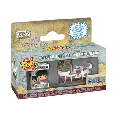 Amazon: Funko Pop! Rides: One Piece - Going Merry with Luffy Bitty Pop! - Amazon