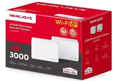 Mercado Libre: Router wifi Pack X2 Halo H80x Wi-fi6 Mesh Ax3000 Todo El Hogar Mercusys - Mercado Libre