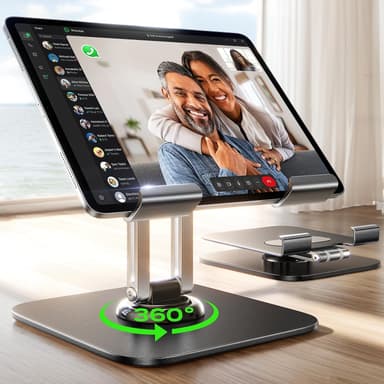 Amazon: LISEN Soporte para Tablet 360° Metálico (Compatible con iPad) - Amazon