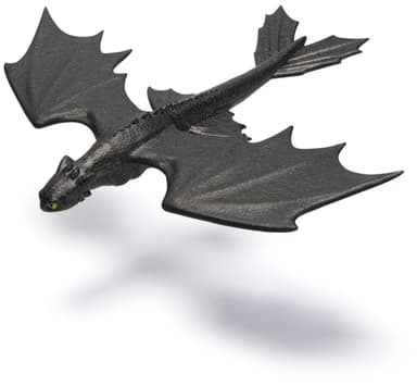 Amazon: DreamWorks Dragons, How to Train Your Dragon, dragón Planeador Soaring Toothless de 38 cm de envergadura - Amazon