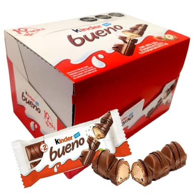Amazon: Kinder Bueno, Paquete de 10 Piezas de 43 g - Amazon