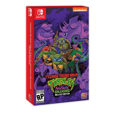 Amazon: Teenage Mutant Ninja Turtles Mutants Unleashed Deluxe Edition para Nintendo Switch - Amazon