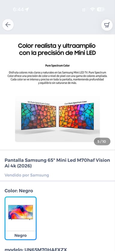 Totalplay Shop Pantalla Samsung 65” Mini Led 2026 - Totalplay