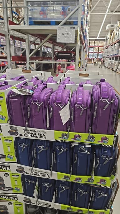 Sam's Club: $398 ||| Lonchera Térmica Arctic Zone con Botella Morado 5 pzas - Sam's Club