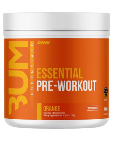 Amazon: Suplemento Raw preworkout (pre entrenamiento) Cbum 30servs sabor naranja - Amazon