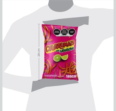 Amazon: $29 -185g ||| 4x3 ||| Churrumais con Limoncito Sabor a Chile y Limón Botana 185 g - Amazon