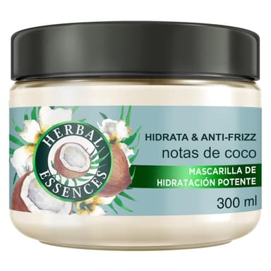 Amazon: Mascarilla Capilar Herbal Essences Coco 300 ml a $28.35 MXN (Mínimo Histórico / -71% OFF) | Planea y Ahorra - Amazon