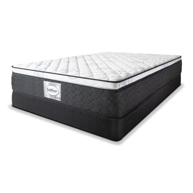 Bodega Aurrera: Colchón más Box Matrimonial Selther Pure Cloud Antibacterial - Bodega Aurrera