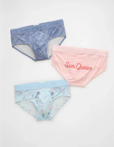 American Eagle | Paquete de 3 Trusas Briefs Ultra 80% + 10% descuento + 3 x 2 - American Eagle