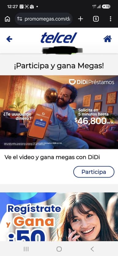 Telcel: Entra a Promomegas, ve el video y gana 100 mb - Telcel