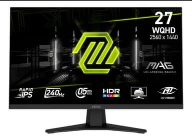 Mercado Libre: Monitor Msi Mag 274qf X24 27 Wqhd 240hz 0.5ms Rapid Ips Negro - Mercado Libre