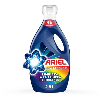 Amazon: Ariel Detergente Líquido Revitacolor 2.8L | Planea y Ahorra - Amazon