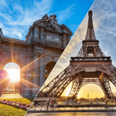 Aeroméxico: Vuelo Multidestino CDMX - París, Madrid - CDMX (sin escalas) - Aeroméxico