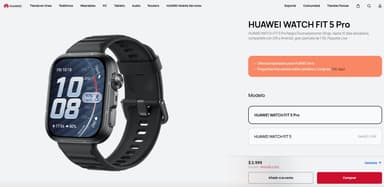 Huawei: HUAWEI WATCH FIT 5 Pro - Huawei