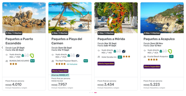 Liverpool: Vuelo + Hotel Cancún 6 días / 5 noches | Mérida 5 días / 4 noches desde $3,434 - Liverpool