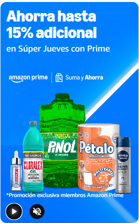 Amazon. 15% de descuento comprando 10 artículos de Suma y Ahorra. Nuevamente disponible. - Amazon