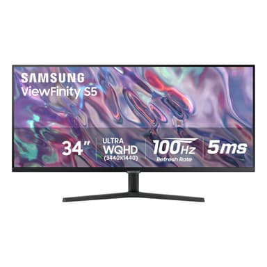 Amazon: Samsung Monitor ViewFinity S50GC Ultra-WQHD de 100 Hz AMD FreeSync HDR10 de 34" - Amazon
