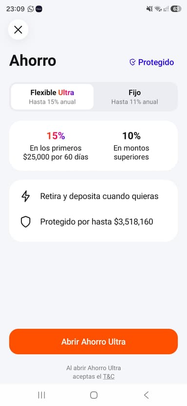 Banco Plata: 15% de rendimientos por $25,000 por 60 días - Plata Card