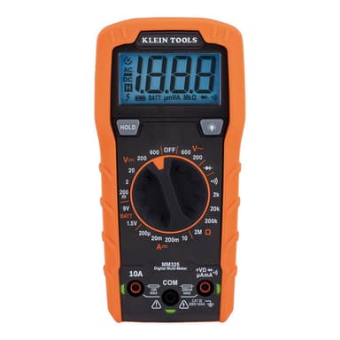 Amazon: KLEIN TOOLS MM325, Multímetro Digital, 600 V, Rango Manual , CAT III - Amazon