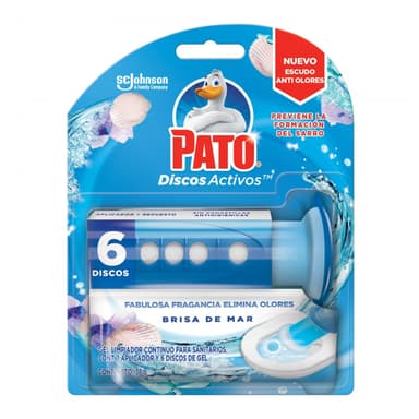 AMAZON:Pato Baños Discos Activos Brisa de Mar con Aplicador (3x2) - Amazon