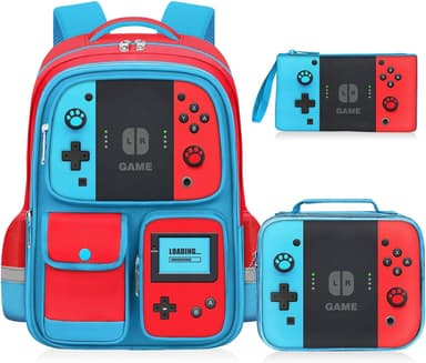 Amazon: Mochila escolar para niños 3 en 1 - Amazon