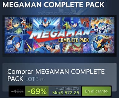 Steam: Mega Man complete pack - Steam