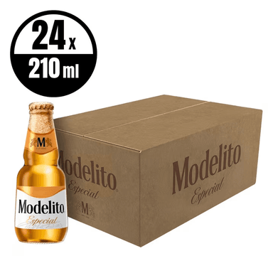 Walmart: Cerveza Modelo Especial 24 pack 210 ml c/u (MODELITO) - Walmart