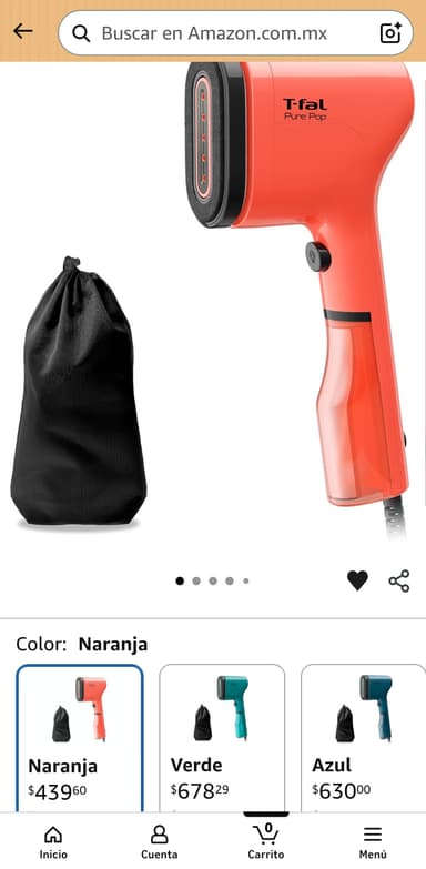 Amazon: Plancha de vapor T-Fal - Amazon