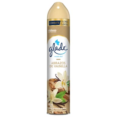 AMAZON: Glade Aromatizante para Hogar Aerosol Abrazos de Vainilla, 400 ml ($37.00 Comprando 5 c/u) - Amazon