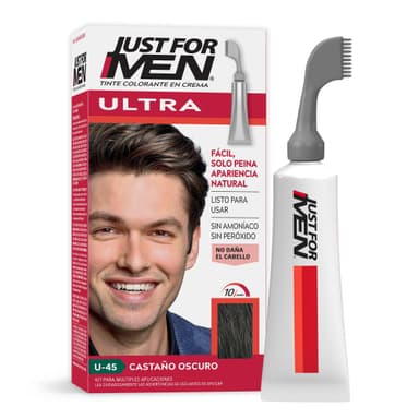 Amazon: Just For Men Ultra Tinte para Canas, Castaño Oscuro U45, 35g - Amazon