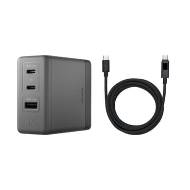 Amazon: DJI Cargador GaN de 140 W con pantalla – $1,199 - Amazon