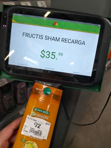 Bodega Aurrera: Shampoo garnier fructis 350ml - Bodega Aurrera