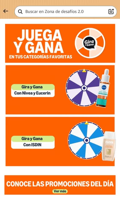 Amazon: Gira y gana (Nivea y Eucerin, ISDIN) $300 max - Amazon