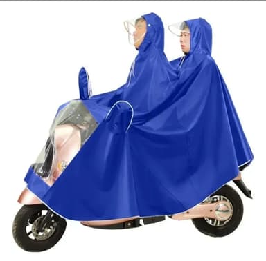 Mercado libre: Impermeable Doble Para Moto Exterior Con Capucha Alta Calidad - Mercado Libre