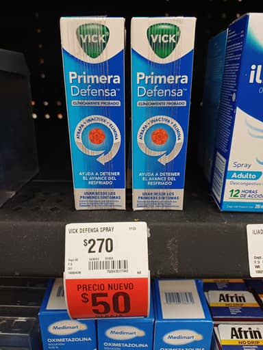 Walmart: Antigripal Vick primera defensa - Walmart
