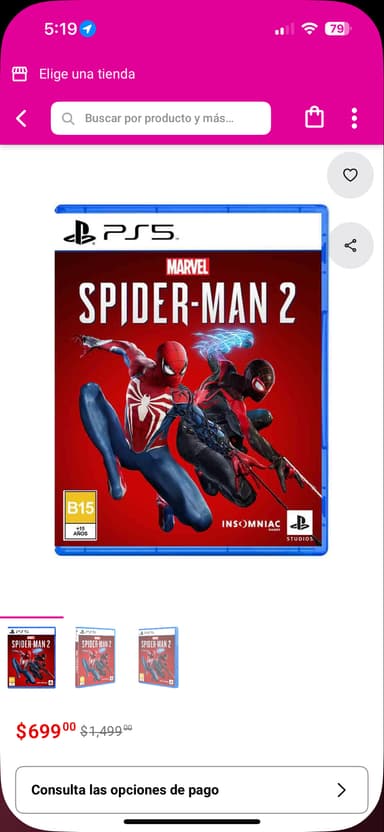 Liverpool: Marvel Spiderman 2 Estandar para Ps5 - Liverpool