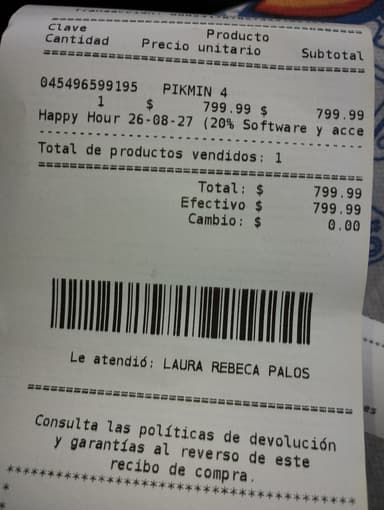 Game Planet Parque Tezontle: Pikmin 4 (799 peso) Resident Evil Requiem Europea Lenticular (960 peso) - Game Planet