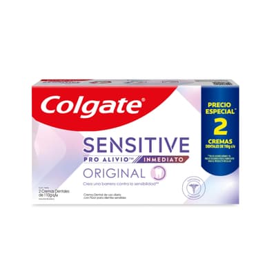Amazon: Colgate Pasta Dental para Dientes Sensibles Original 2 x 110g - Amazon