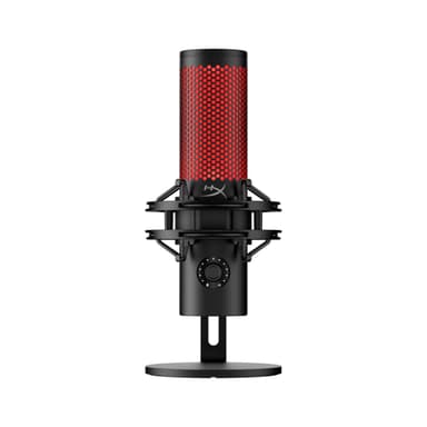 Amazon: HyperX QuadCast 2 - Micrófono USB para Juegos, transmisión y podcasting, Controles Integrados, iluminación LED - Amazon