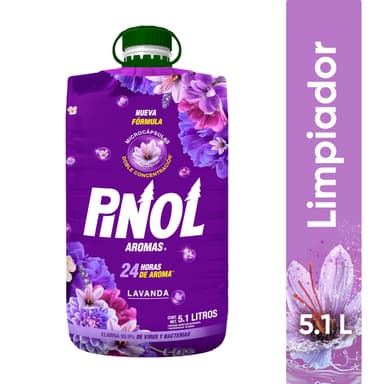 Amazon: Pinol Aromas Limpiador Multiusos Aroma Lavanda 5.1 L - Amazon