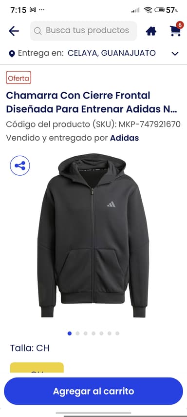 Coppel: Chamarra Adidas - Coppel