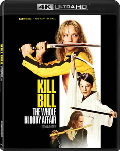 Amazon: Kill Bill: The Whole Bloody Affair - 4K ULTRA HD, BLU-RAY, Digital - Amazon
