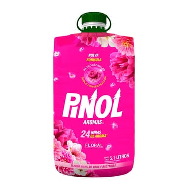 Amazon: Pinol aromas limpiador multiusos aroma floral 5.1 lt | Precio comprando 2 unidades - Amazon