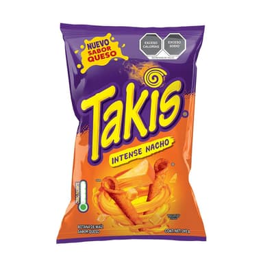 AMAZON: Barcel Takis Intense Nacho Botana de Maíz 240g, (3x2 precio C/U) - Amazon