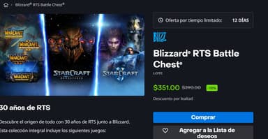 Pack Warcraft + Starcraft